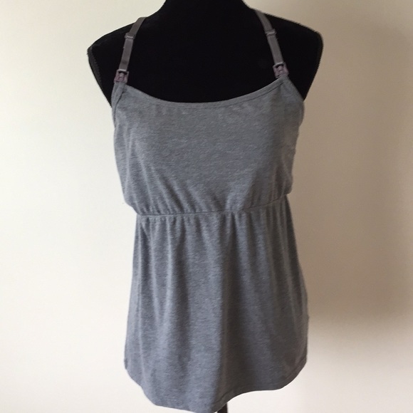Miss Qee Tops - Nursing Maternity Tank Top Size M